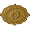 Ekena Millwork Pesaro Ceiling Medallion, Hand-Painted Pharaohs Gold, 36"W x 26"H x 1 1/2"P CM36X26PEPGS - alternate 1